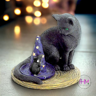 Midnight Magick Black Cat Incense Burner