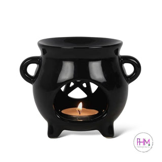 Midnight Ritual Pentagram Oil Burner
