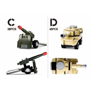 Military Building Bricks - Toys & Games