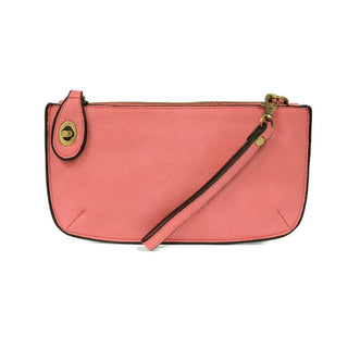 Mini Crossbody Wristlet Clutch | Joy Susan 🖤 - Flamingo Pink