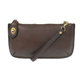 Mini Crossbody Wristlet Clutch | Joy Susan 🖤 - Dark Oak