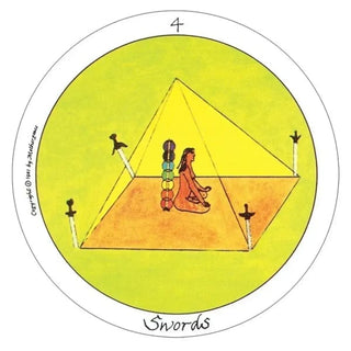 Mini Motherpeace Round Tarot Deck 🌙