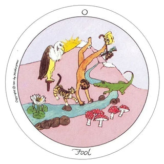Mini Motherpeace Round Tarot Deck 🌙