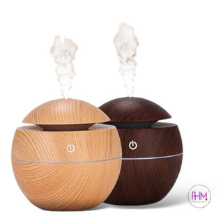 Mini Ultrasonic Humidifier & Diffuser 🖤
