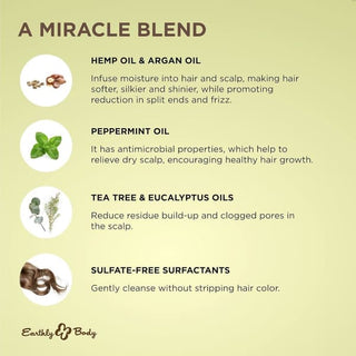 Miracle Oil Tea Tree Shampoo & Conditioner | Earthly Body 🌱