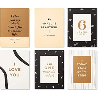 Moments of Love: Newborn Milestone Cards