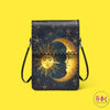 Celestial Hippie Moon &amp; Sun Crossbody - crossbody