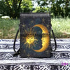 Celestial Hippie Moon &amp; Sun Crossbody - crossbody