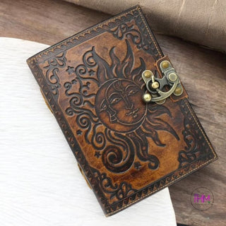 Moon Dancer Celestial Leather Journal 🌙