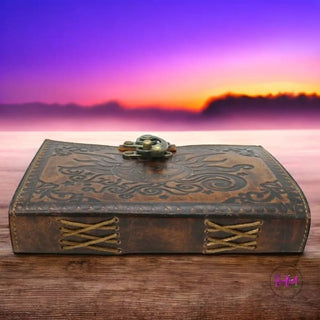 Moon Dancer Celestial Leather Journal 🌙