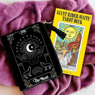 Moonlight Dreams Velvet Zipper Tarot Pouch 🌙✨