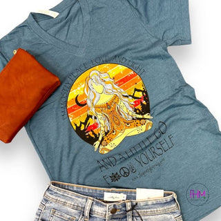 Mostly Peace Love and Light Graphic T ✌🏼 - shirt