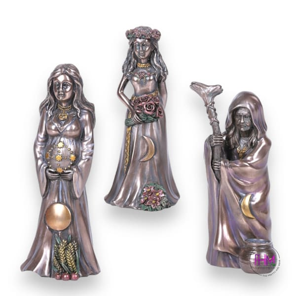 My Goddess Tribe | Mother Maiden Crone Statue Set 🌙