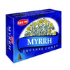 Myrrh Incense | HEM - Cones 10 Per Pack