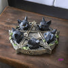 Mystical Familiar Pentagram Incense Burner 🐈‍⬛ - Done