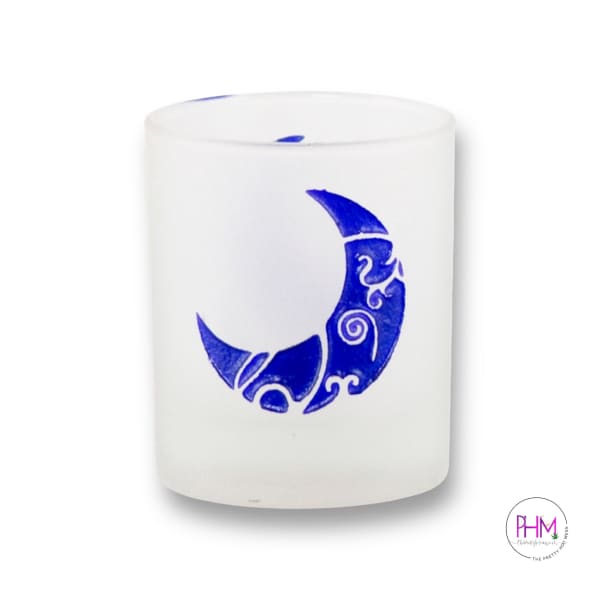 Mystical Frosted Glass Votive 🌙
