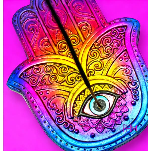 Mystical Hamsa 🪬 Hand Incense Burner The Pretty Hot Mess