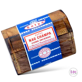 Nag Champa Coffin Burner + Cone Kit | Satya