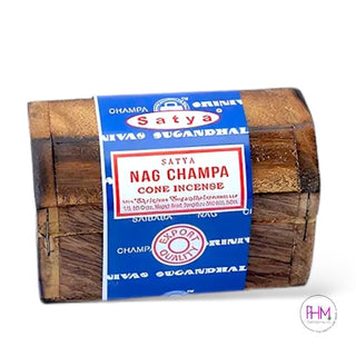 Nag Champa Coffin Burner + Cone Kit | Satya