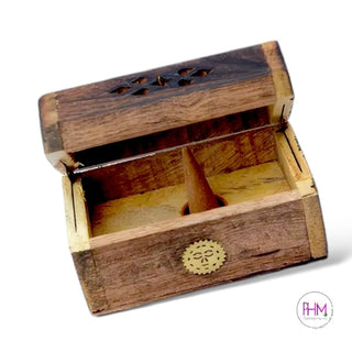Nag Champa Coffin Burner + Cone Kit | Satya