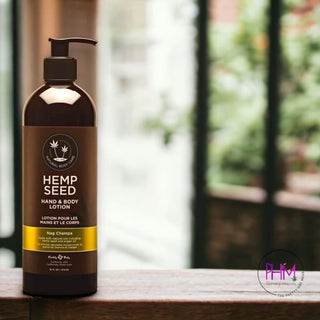 •Nag Champa Hemp Seed Lotions| Earthly Body - Done
