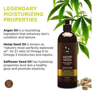 •Nag Champa Hemp Seed Lotions| Earthly Body - Done