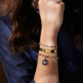 Navette Stone + Crystal Bolo Tennis Bracelet | Alex + Ani 🧿