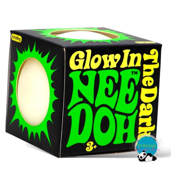Needoh Exploding Mess NeeDoh Glow In The Dark The Pretty Hot Mess