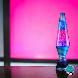 Northern Lights Glitter Lava Lamp 💙 - Kids Room