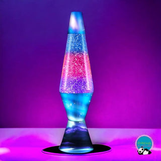 Northern Lights Glitter Lava Lamp 💙 - Kids Room