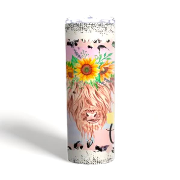 Not Today Heifer Skinny Tumbler - Tumblers