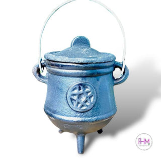 Old Days Vintage Cast Iron Cauldron with Lid ✨🔮 - Cauldon