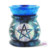Old Wisdom Stone Aroma Oil Burner Collection 🌙 - Blue