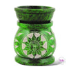 Old Wisdom Stone Aroma Oil Burner Collection 🌙 - Green / Sun