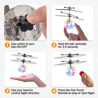 Orbiter Light Up Flying Ball Drone