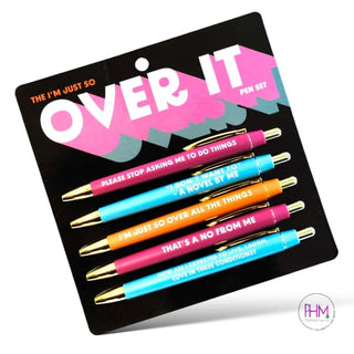 Over It Pen Set 👊🏻