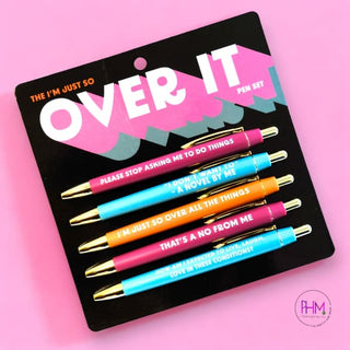Over It Pen Set 👊🏻