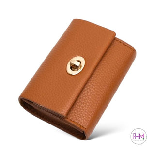 Penny Twist Lock Pebble Wallet 🎀