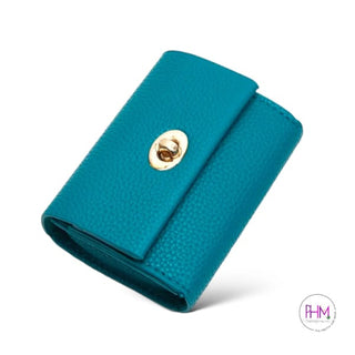 Penny Twist Lock Pebble Wallet 🎀
