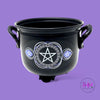 Witches Pentacle Cauldron Burner 🌙
