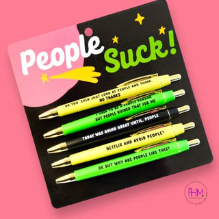 People Suck Pen Set 👍🏼