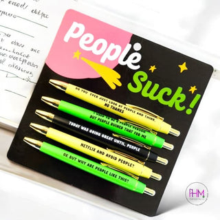 People Suck Pen Set 👍🏼