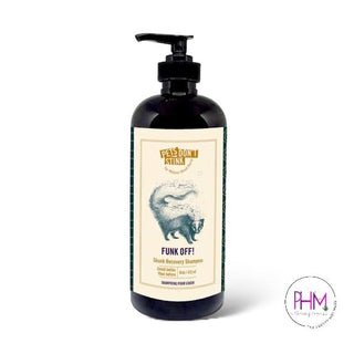 •Pets Don’t Stink Funk Off! Skunk Recovery Shampoo - Done