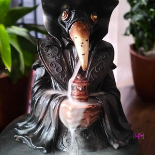 Plague Doctor Back Flow Incense Burner ☠️