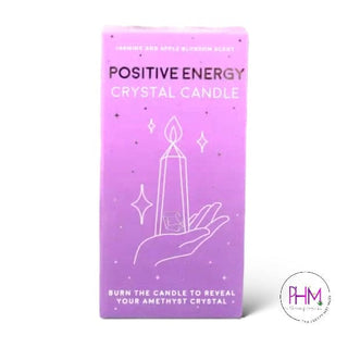 Positive Energy Crystal Reveal Candle - Candles
