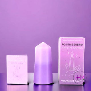 Positive Energy Crystal Reveal Candle - Candles