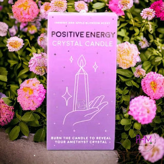 Positive Energy Crystal Reveal Candle - Candles