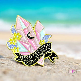 Protection from As*holes | Enamel Pin ✌🏼