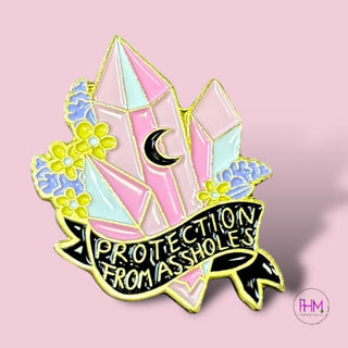 Protection from As*holes | Enamel Pin ✌🏼