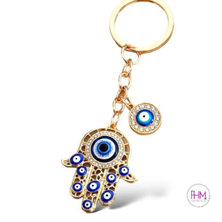 Protection from Assholes Hamsa Hand Key Chain 🪬